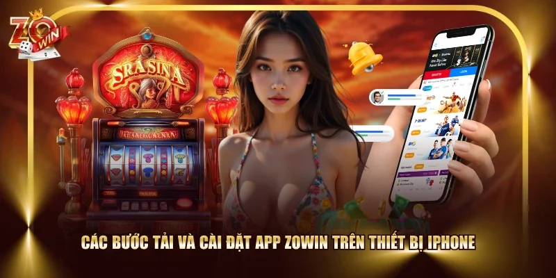 Các bước tải và cài đặt app ZOWIN trên thiết bị iPhone