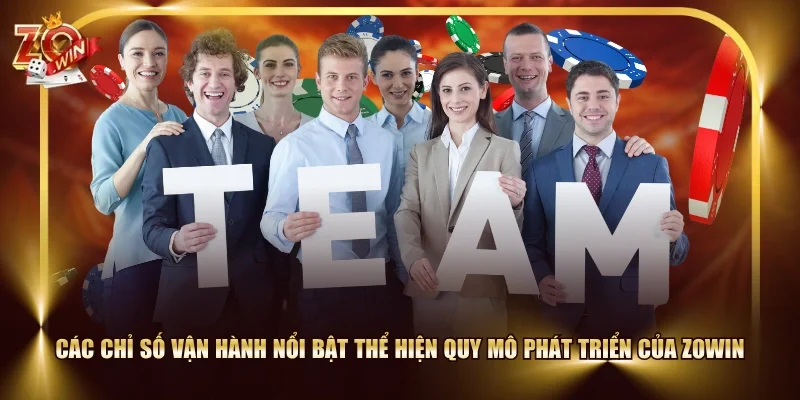 Các chỉ số vận hành nổi bật thể hiện quy mô phát triển của ZOWIN