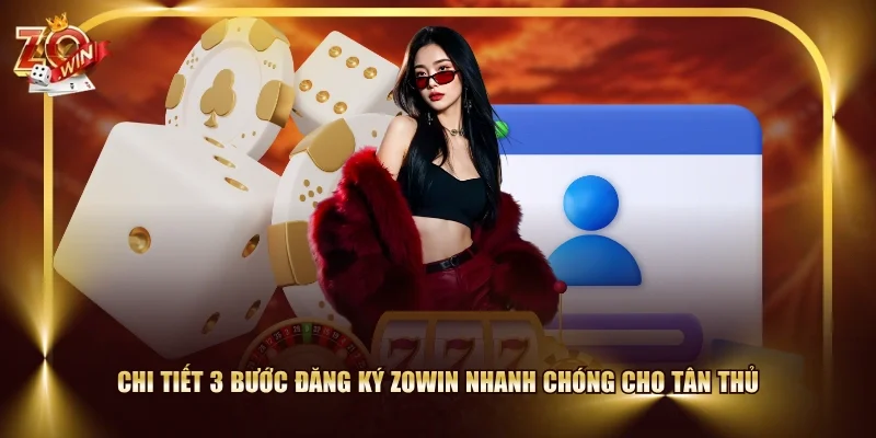 Chi tiết 3 bước đăng ký ZOWIN nhanh chóng cho tân thủ