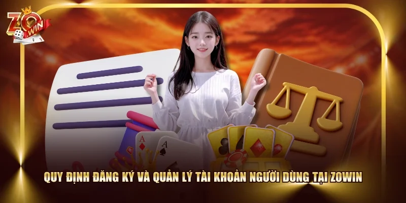 Quy định đăng ký và quản lý tài khoản người dùng tại ZOWIN