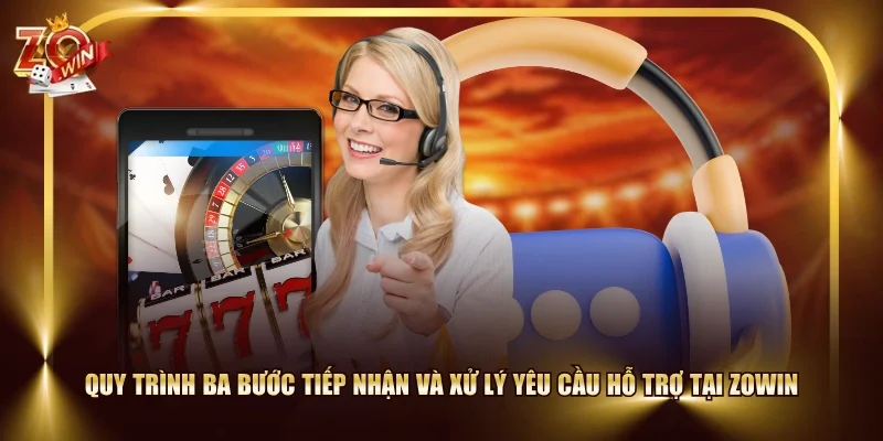 Quy trình ba bước tiếp nhận và xử lý yêu cầu hỗ trợ tại ZOWIN
