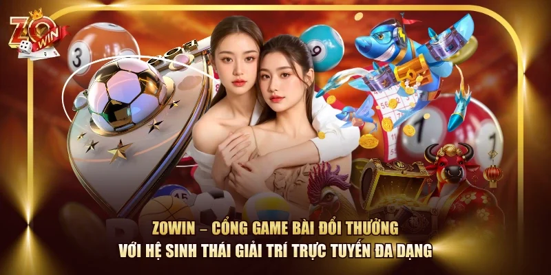 ZOWIN – cổng game bài đổi thưởng với hệ sinh thái giải trí trực tuyến đa dạng